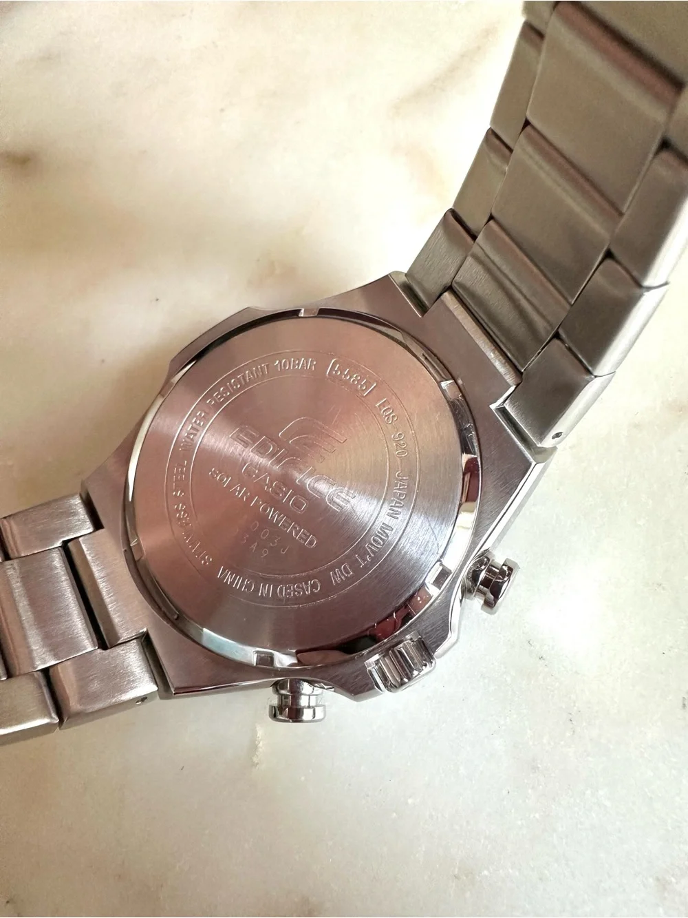 Casio edifice stainless